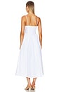 view 3 of 3 Becker Princess Waist Midi Dress in White