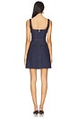 view 3 of 3 Alina Mini Dress in Indigo