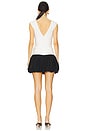 view 3 of 3 Magda Mini Dress in Ivory & Black