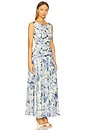 view 2 of 3 Melia Midi Dress in Luna Sky Wildflower