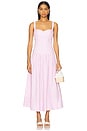 view 1 of 3 X Revolve Makenna Corset Midi Dress in Rose