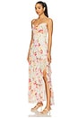 view 2 of 3 Kamila Ruffle Gown in Luna Ivory Wildflower