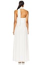 view 3 of 3 Arella Silk Dress in Ivory