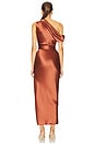 view 4 of 4 Eartha Dress in Chestnut