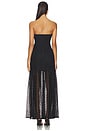 view 3 of 3 Kairo Strapless Lace Maxi Dress in Black
