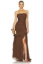 view 1 of 4 VESTIDO VIOLA in Mocha
