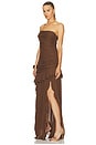 view 3 of 4 VESTIDO VIOLA in Mocha