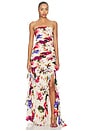 view 1 of 3 VESTIDO VIOLA in Watercolour Flora