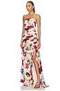 view 2 of 3 VESTIDO VIOLA in Watercolour Flora