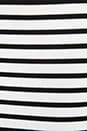 view 7 of 8 Breton Stripe Pencil Skirt in White & Black