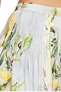 view 6 of 6 JUPE MIDI AMABELLE PINTUCK in Anisa Sky Lemon