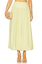 view 1 of 6 Zaira Bubble Midi Skirt in Pistachio
