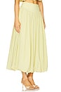 view 2 of 6 Zaira Bubble Midi Skirt in Pistachio