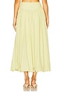 view 4 of 6 Zaira Bubble Midi Skirt in Pistachio