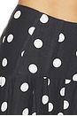 view 6 of 6 JUPE YASMIN in Black / Ivory Polka Dot