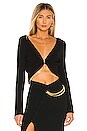 view 2 of 6 Alma Top in Black