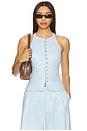 view 1 of 4 Sancia Tank Top in Sky