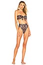 view 5 of 5 PARTE SUPERIOR DEL BIKINI ATAR DELANTE in Leopard