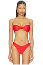 view 1 of 5 HAUT DE MAILLOT DE BAIN NAIA in Fire