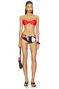 view 5 of 5 HAUT DE MAILLOT DE BAIN NAIA in Fire