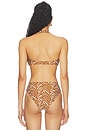 view 3 of 4 TOP BIKINI SIRENA in Abstract Animal