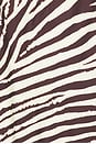 view 5 of 5 Leni Double Strap Bikini Bottom With Beads At Hip in Graphic Zebra
