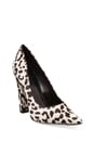 view 2 of 5 Darcy Pump with Cow Fur en Black/White Leopard in Black & White Leopard