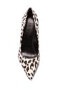view 3 of 5 Darcy Pump with Cow Fur en Black/White Leopard in Black & White Leopard