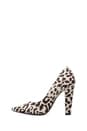 view 5 of 5 Darcy Pump with Cow Fur en Black/White Leopard in Black & White Leopard