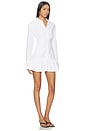 view 2 of 3 Rayo Dress in White