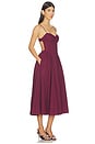 view 1 of 3 VESTIDO DESTENE in Plum