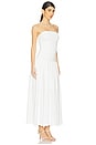 view 2 of 3 Santal Dress in White