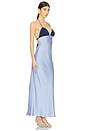 view 2 of 3 Wolfe Dress in Chambray & Navy