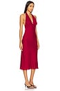 view 2 of 3 Daria Dress in Marsala