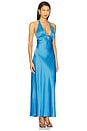 view 2 of 3 Otis Dress in Cobalt