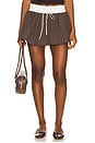 view 1 of 6 Parker Skort in Brown