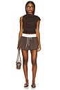 view 5 of 6 Parker Skort in Brown
