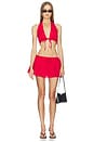 view 5 of 6 x REVOLVE Eyelet Skort in Red