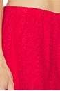 view 6 of 6 x REVOLVE Eyelet Skort in Red