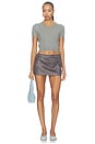 view 6 of 6 Ariel Skort in Charcoal