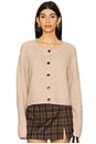 view 1 of 4 Lisa Cardigan in Oatmeal