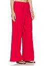 view 2 of 6 ワイドレッグパンツ in Red