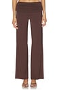 view 1 of 6 PANTALON PAOLO in Coffee