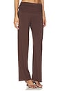 view 2 of 6 PANTALON PAOLO in Coffee