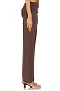 view 3 of 6 PANTALON PAOLO in Coffee