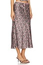 view 2 of 6 Nathalia Skirt in Brown