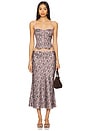 view 5 of 6 Nathalia Skirt in Brown