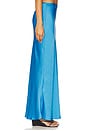 view 3 of 6 Nathalia Skirt in Cobalt