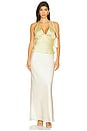 view 5 of 6 Nathalia Skirt in Ivory