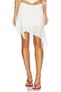 view 1 of 6 Melodia Skirt in White